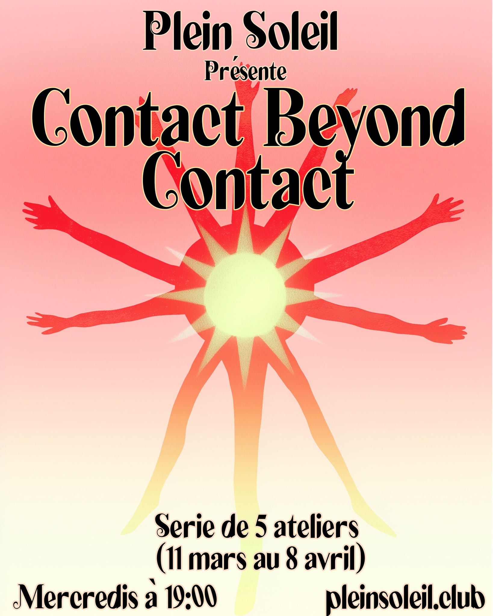 Contact Beyond Contact ∞ 5 semaines ∞ mercredis du 11 mars au 8 avril