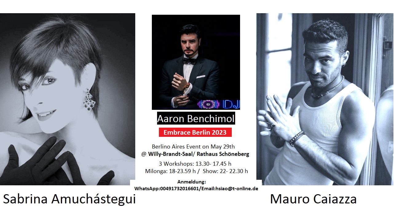 Milonga Berlinos Aires Event @ Embrace Berlin 2023