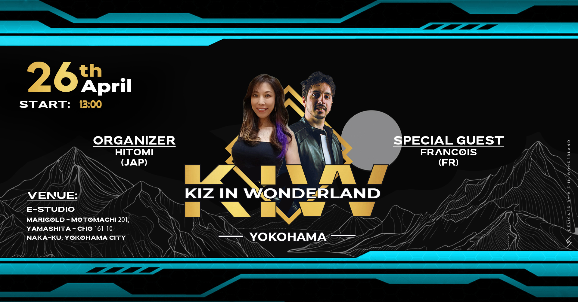 Francois Kizomba Workshop in Yokohama 横浜 キゾンバワークショップ