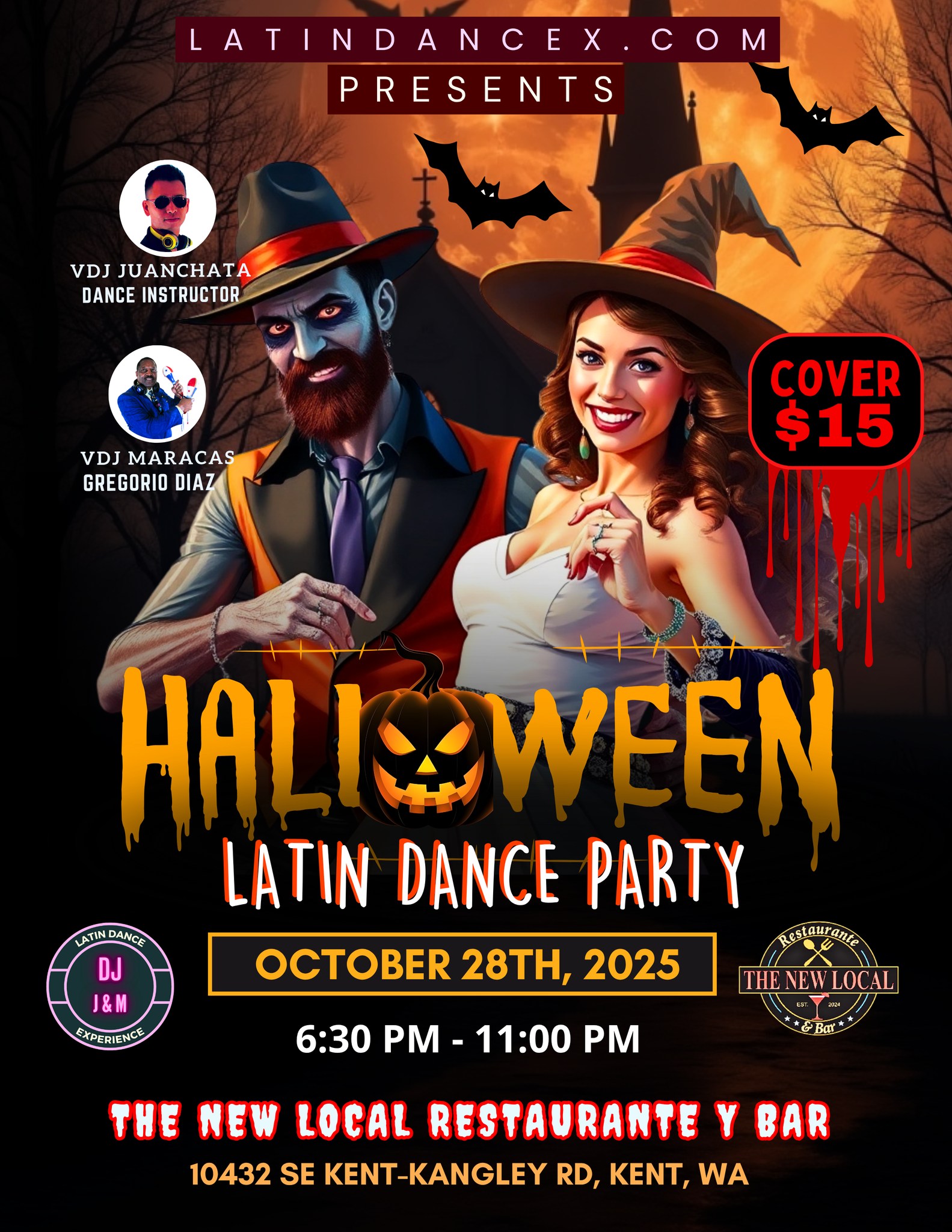 Halloween Latin Dance Party