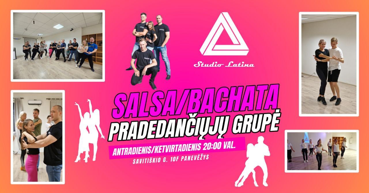 Naujų narių priėmimas į Bachata Salsa Kizomba šokių pamokas