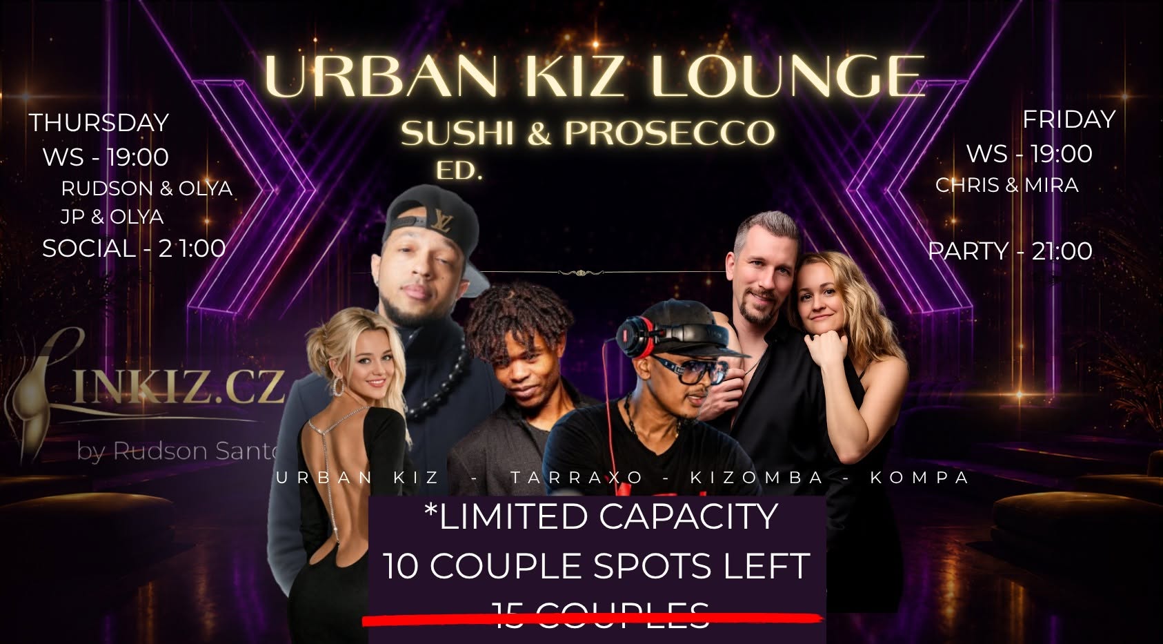 URBAN KIZ PRAHA S🌞MMER VIBE💖 Linkiz.cz