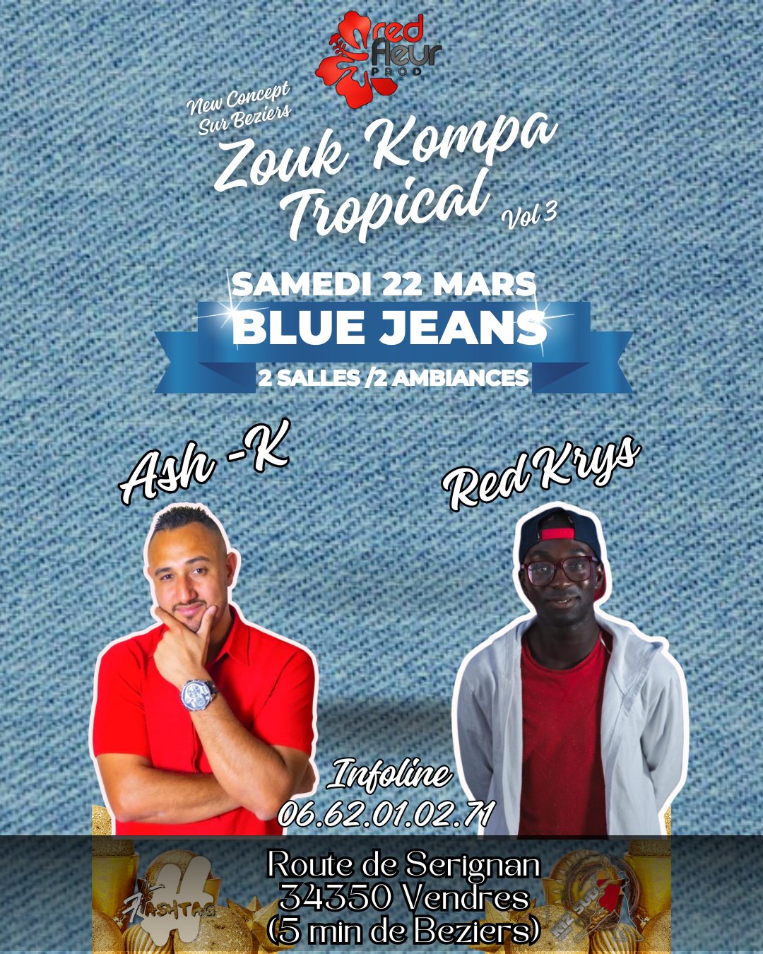 Zouk Kompa Tropical Vol 3 ⭐️ Ash-k ⭐️ Red Krys