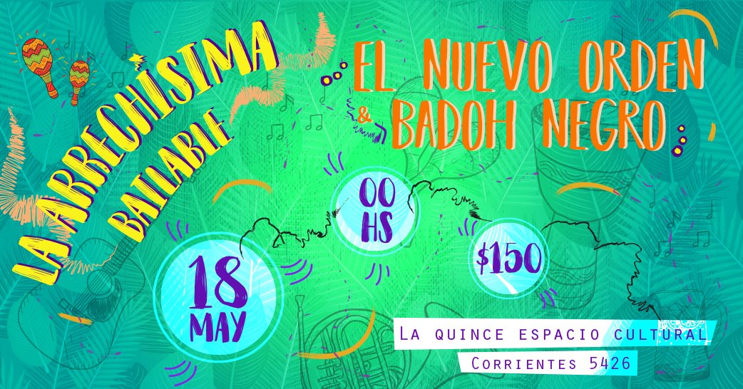 Arrechísima Bailable • Badoh Negro & El Nuevo Orden •