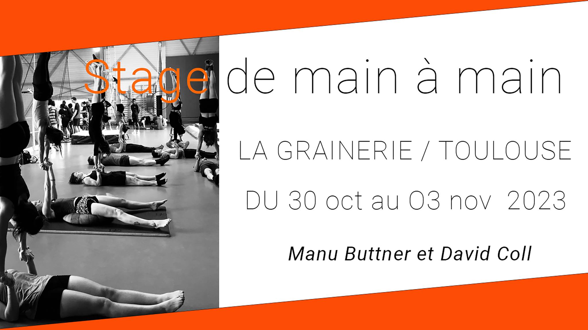 Stage de main à main