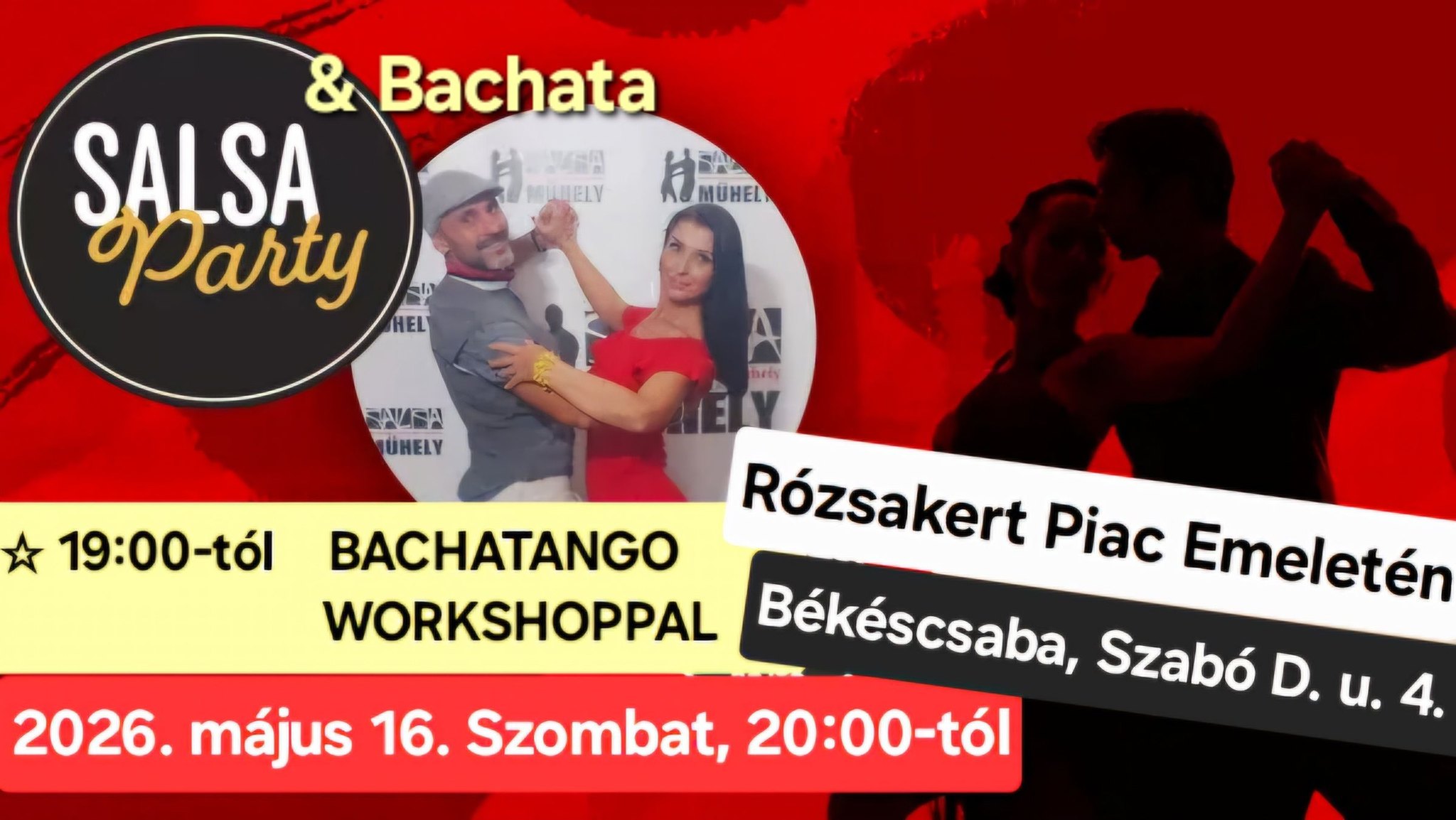 Salsa&Bachata Party és Bachatango Workshop
