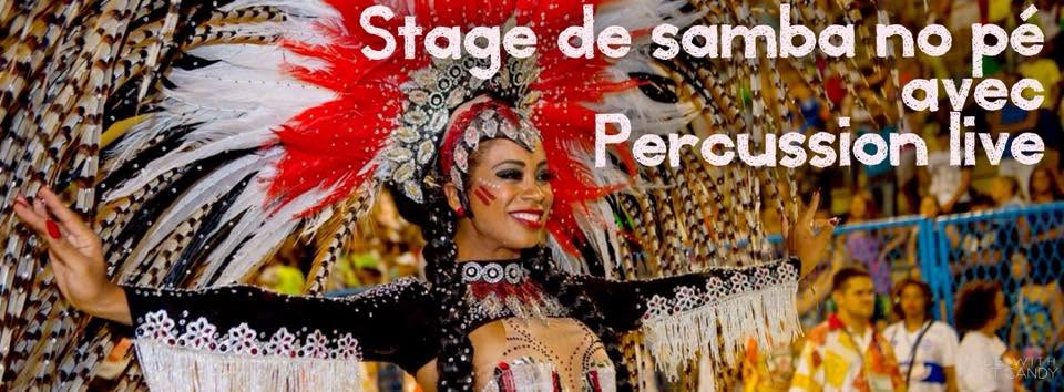 Stage de Samba avec Percussion live