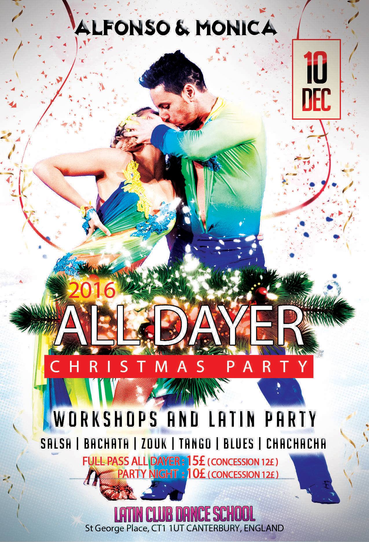 Latin Club - All Dayer - December 10th