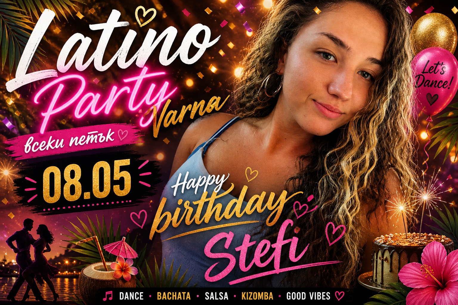 LATINO PARTY Varna - every Friday ЧРД, Стефи