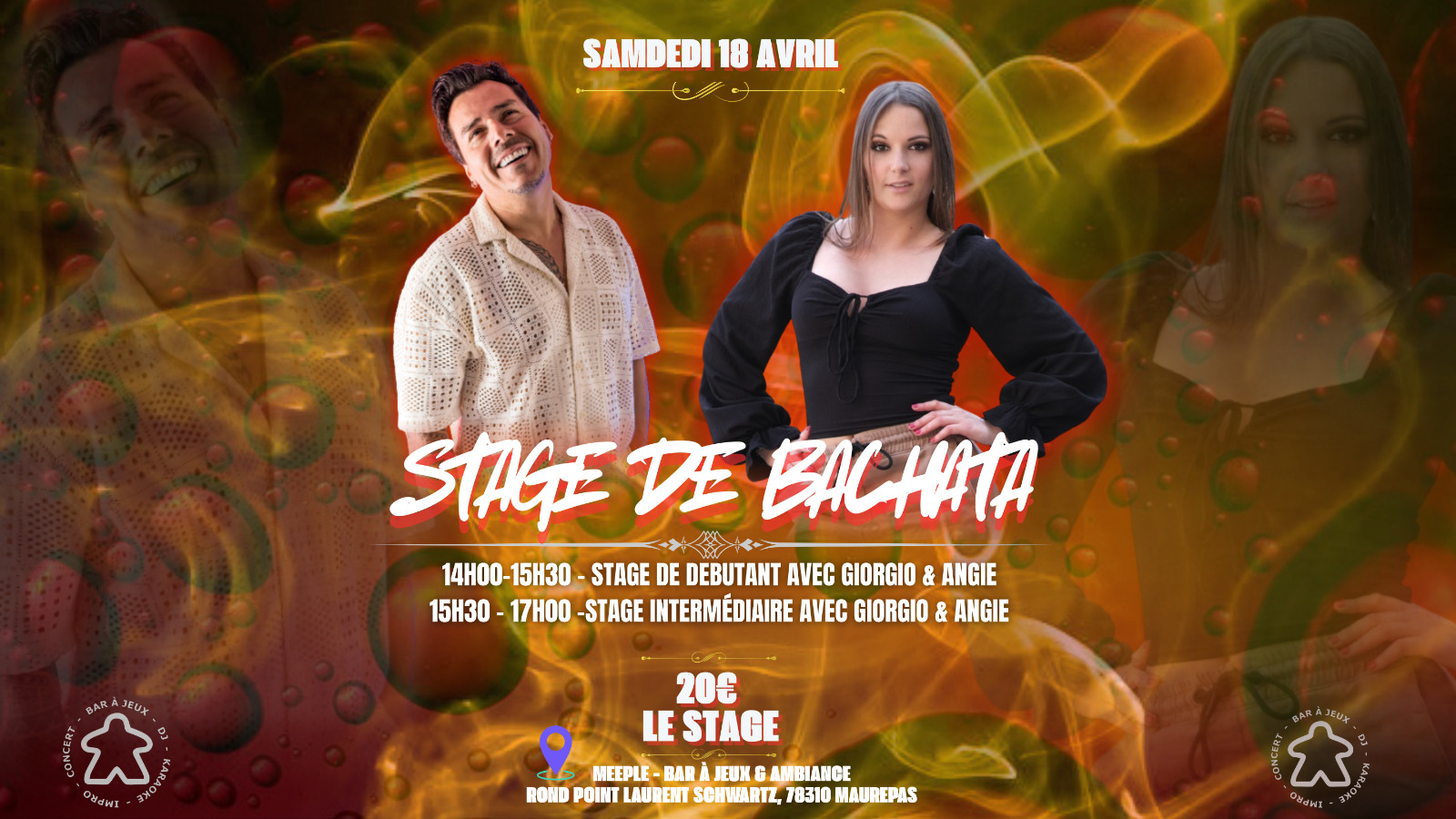 🔥STAGE INTENSIF DE BACHATA🇩🇴