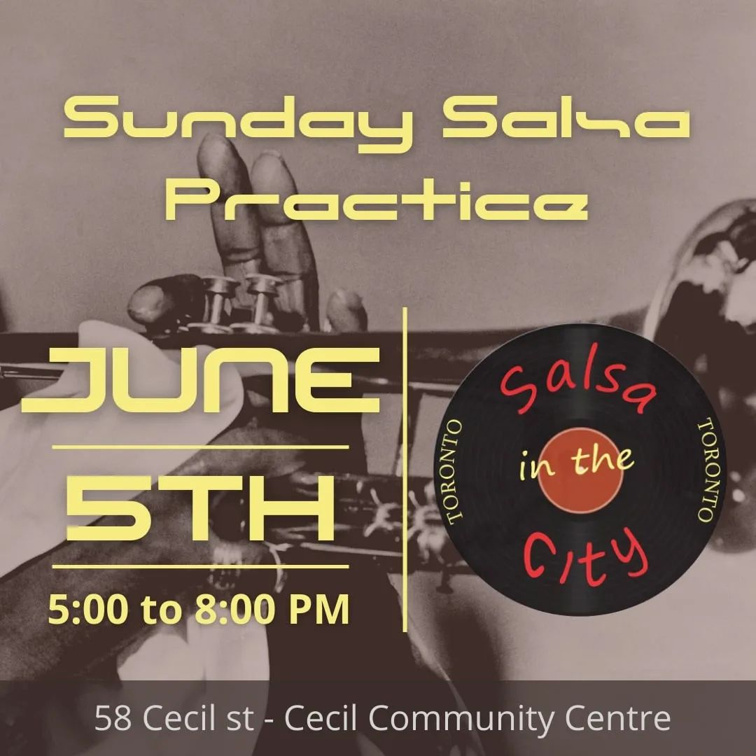 Sunday Salsa Practice at Cecil Community Centre