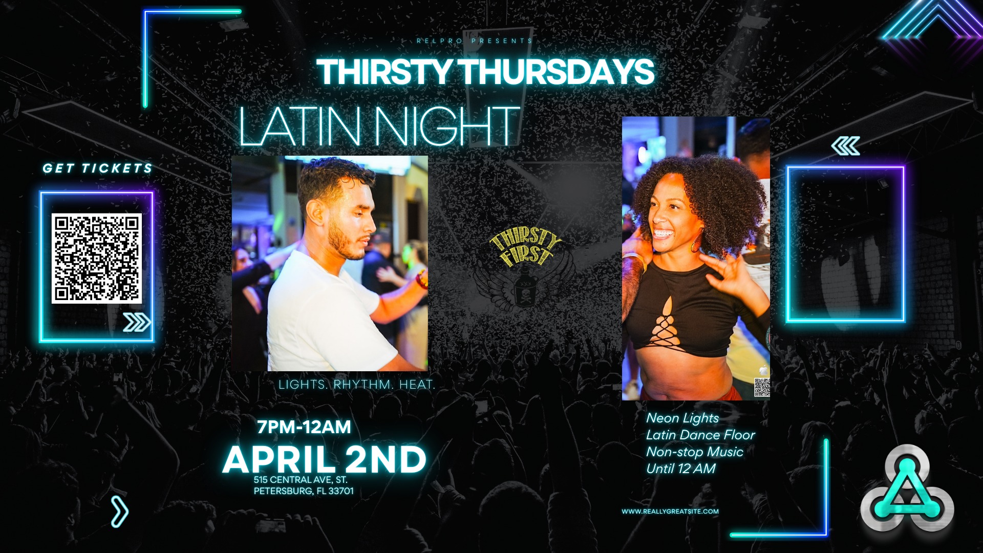 Thirsty Thursdays Latin Night in St Pete @Thirsty First!