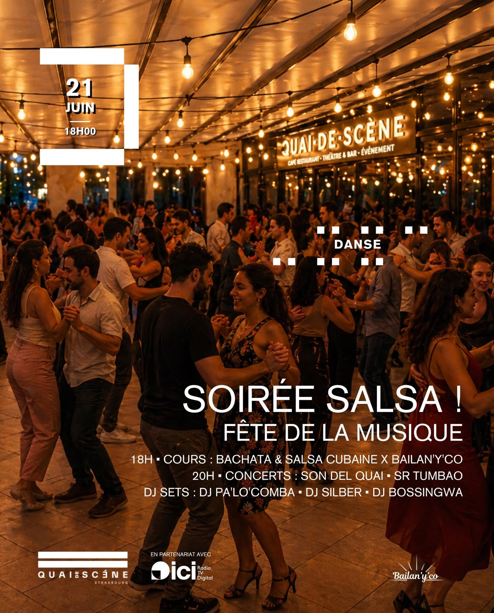 Soirée Salsa ! Fête de la musique