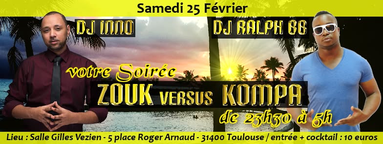 ZOUK Vs KOMPA , un duo de choc!
