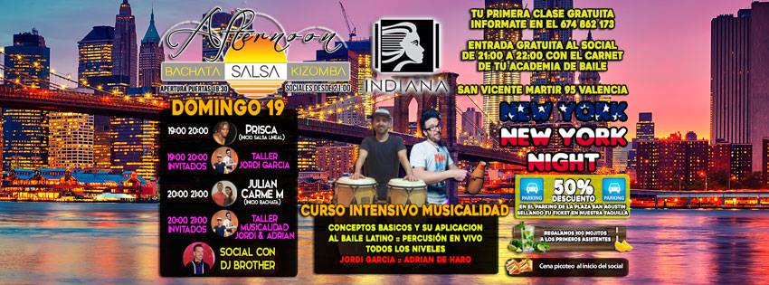 Afternoon Salsa: New York Night
