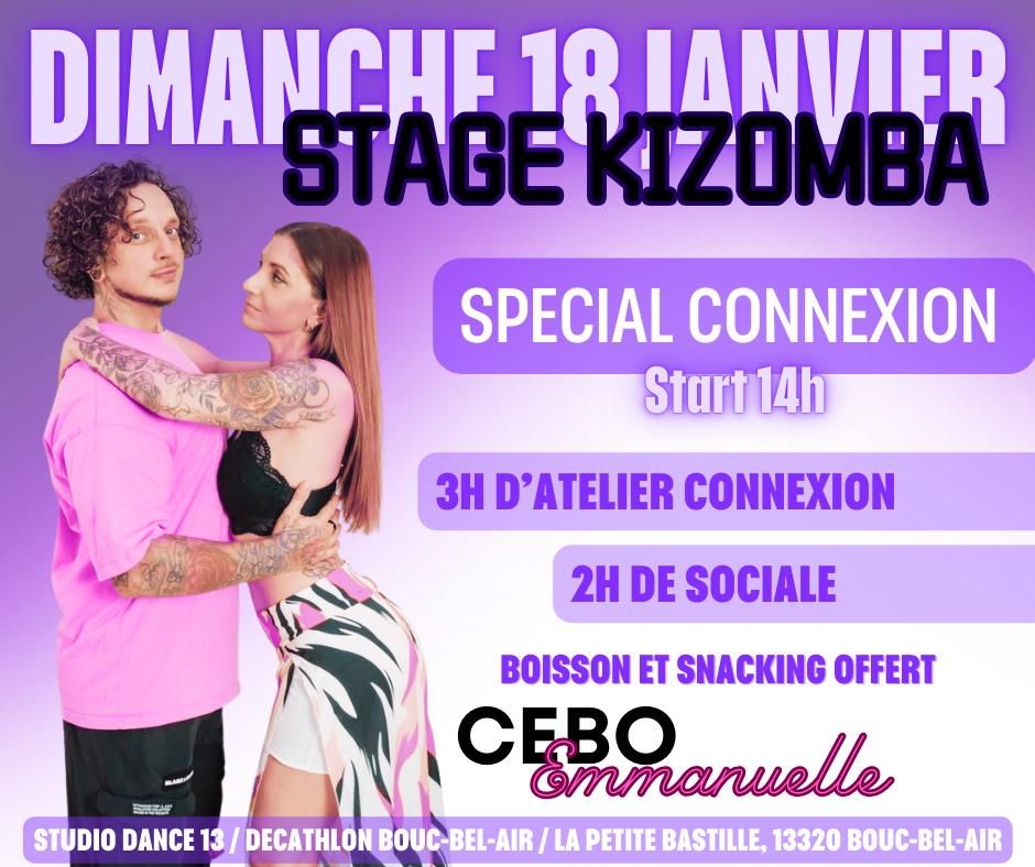 Stage Kizomba Connexion - Cebo & Emmanuelle - INKIZ