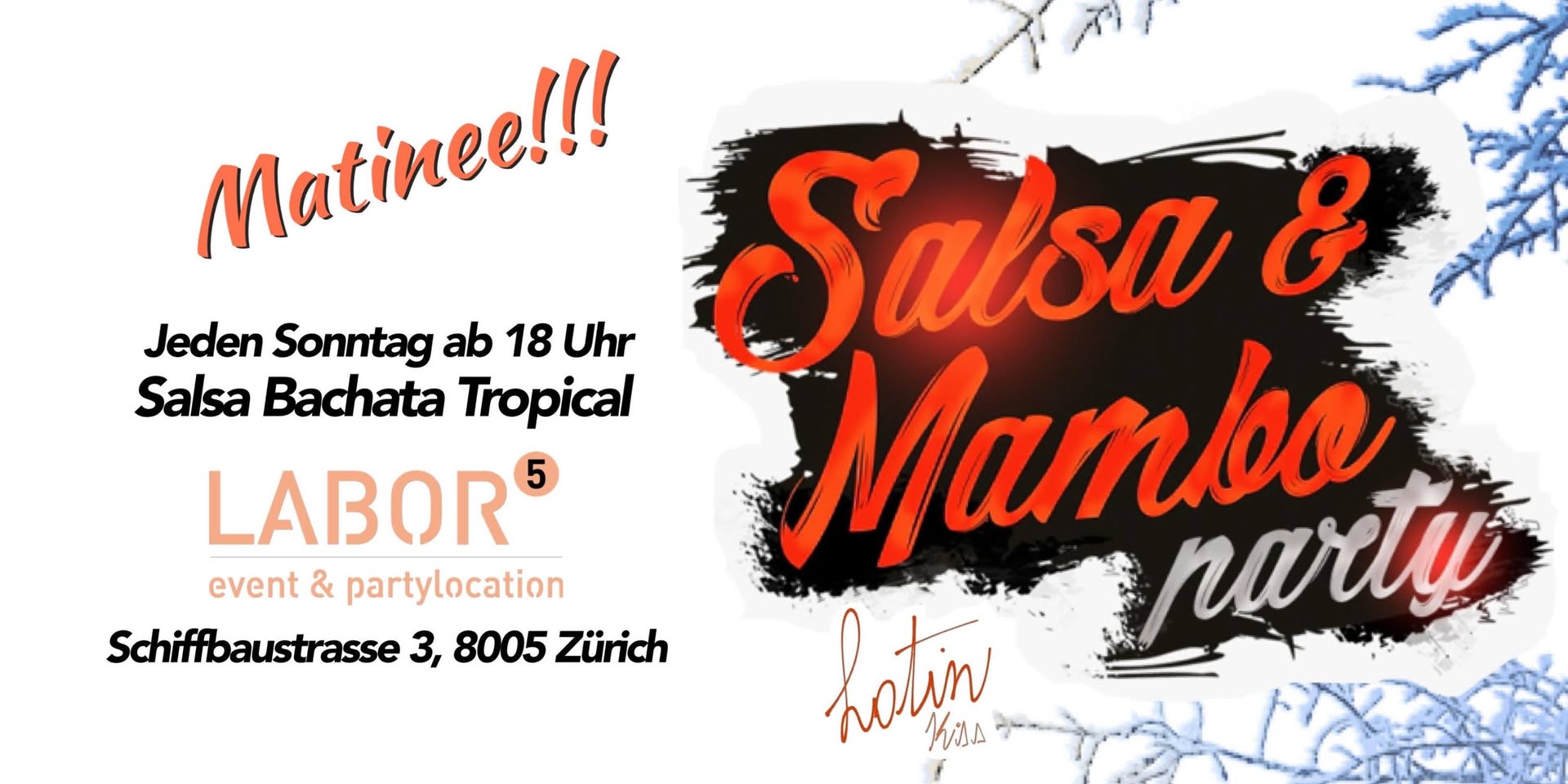 SALSA&mambo jeden Sonntag ab 18 Uhr!