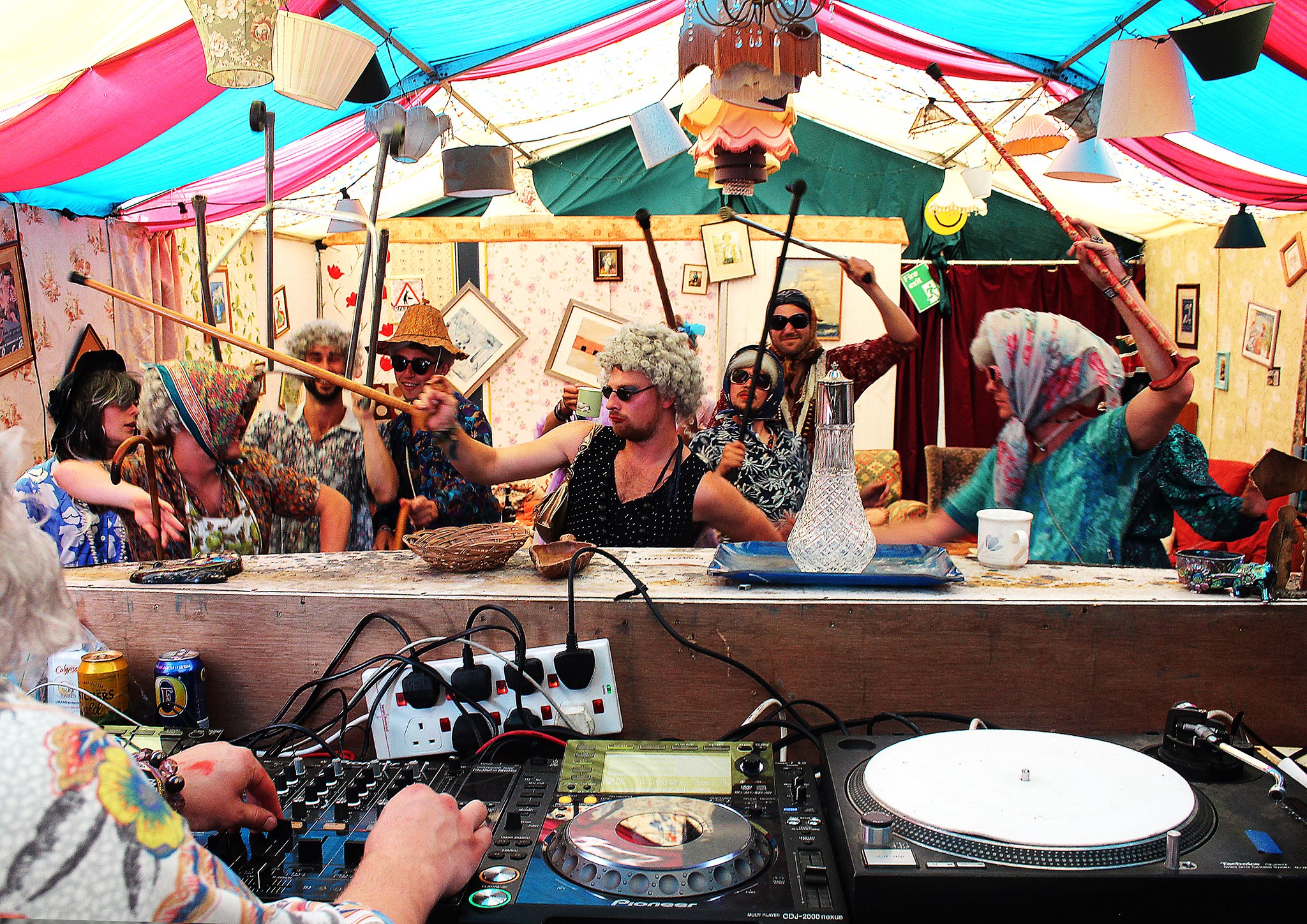 Grandmas Living Room at BoomTown Fair 2017