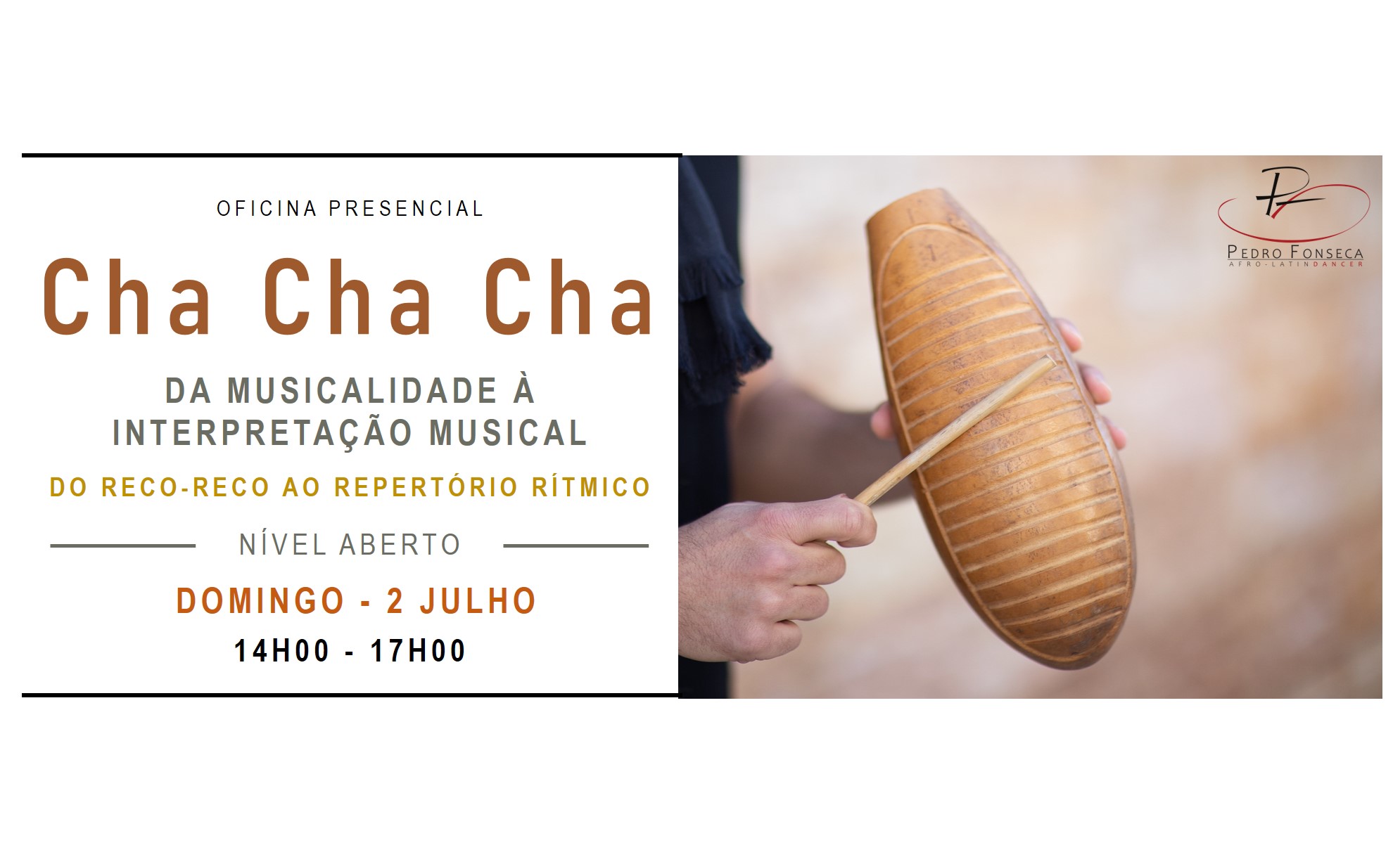 Cha Cha Cha - Da Musicalidade à Interpretação Musical: Do Reco-Reco ao Repertório Rítmico