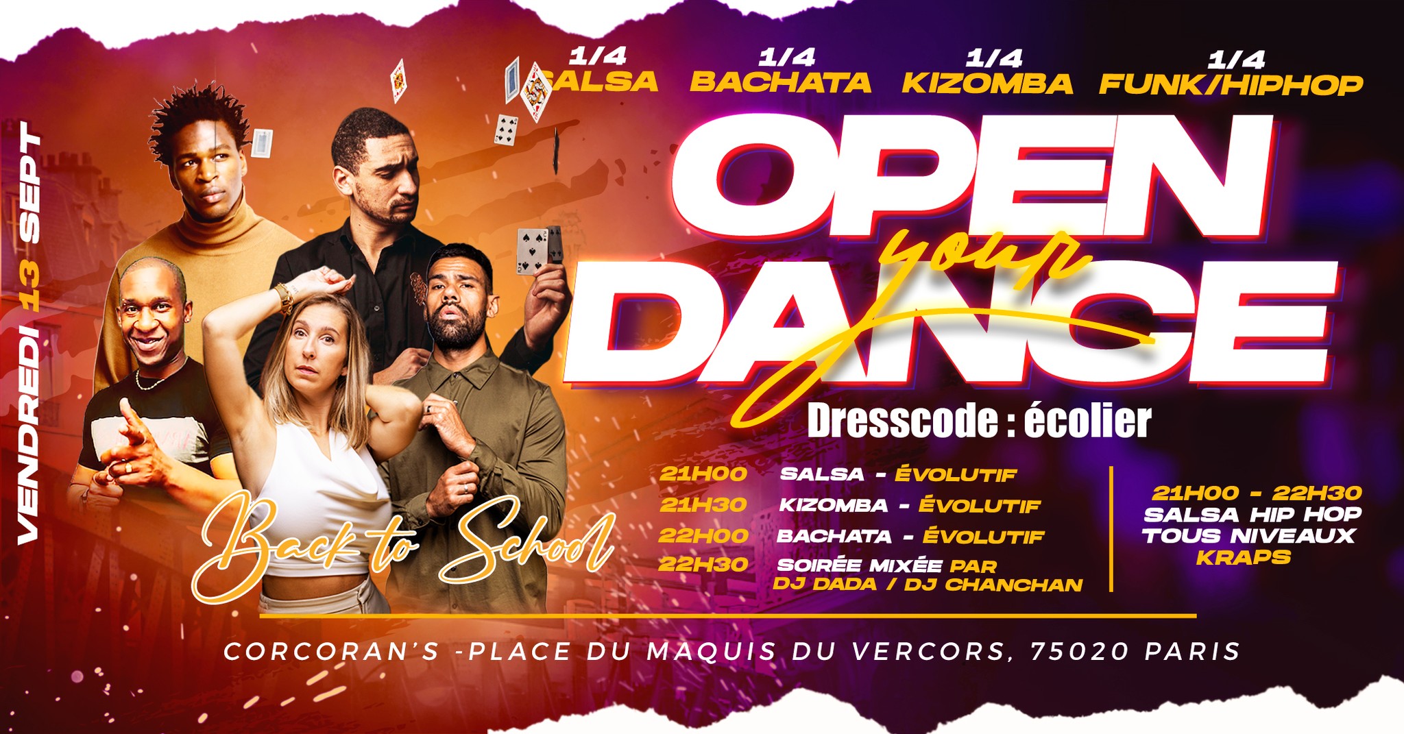 Open Your Dance - La Rentrée