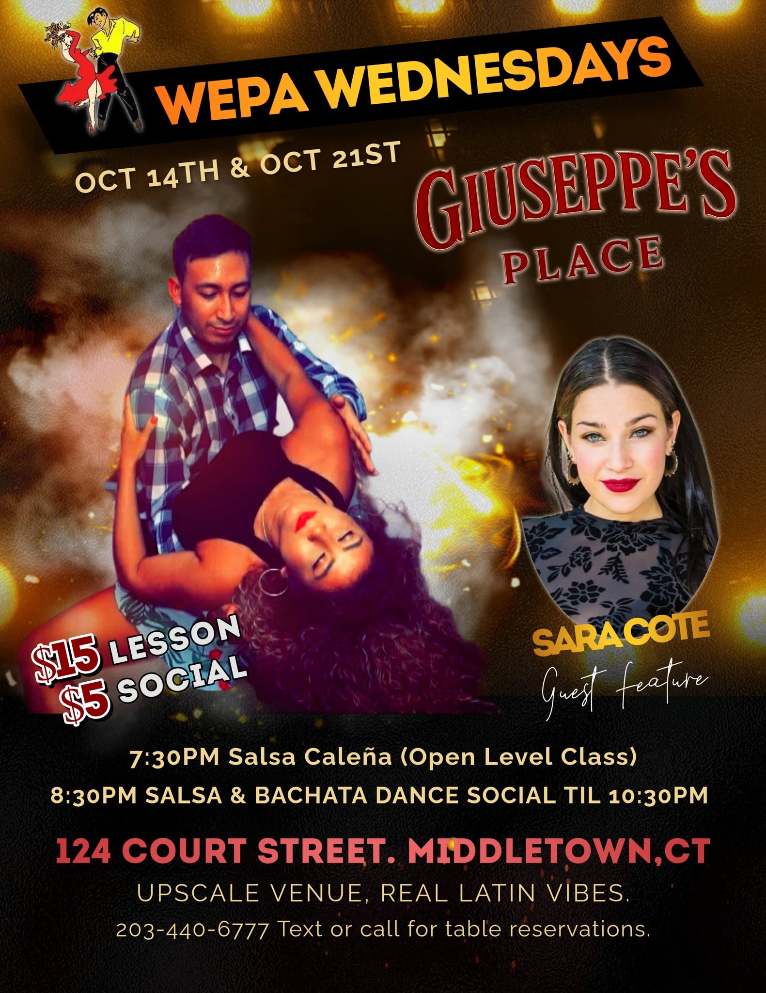 Wepa Wednesdays at Giuseppe's Place