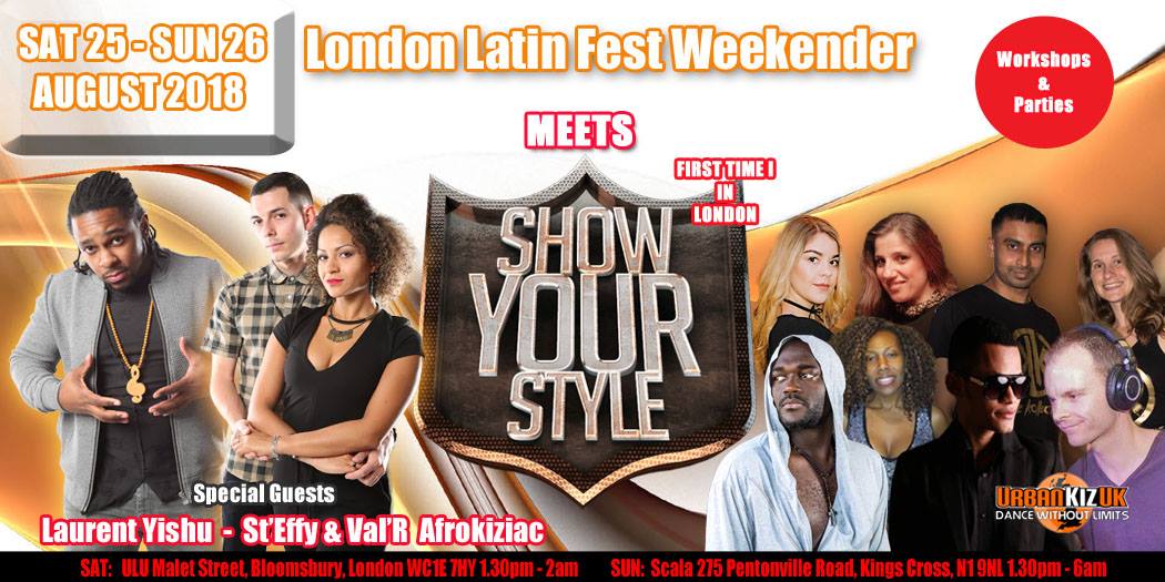 London Latin Fest Weekender: Show Your Style Urban Kiz Edition