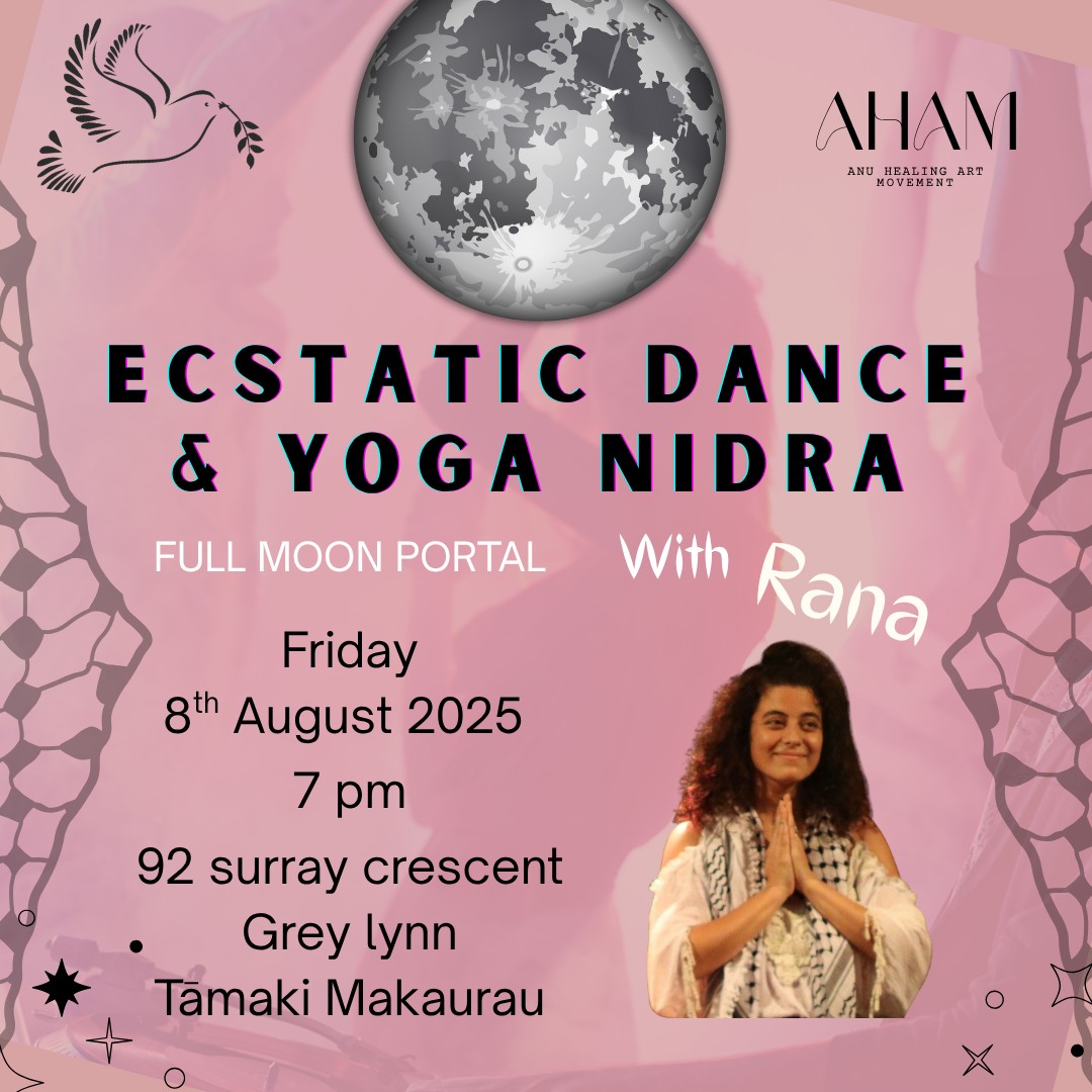 Full moon Ecstatic dance and Yoga Nidra with Rana