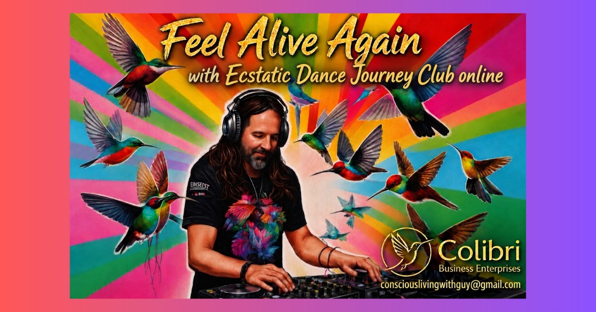 7 Journeys with Ecstatic Dance Journey Club online with Dj Colibri
