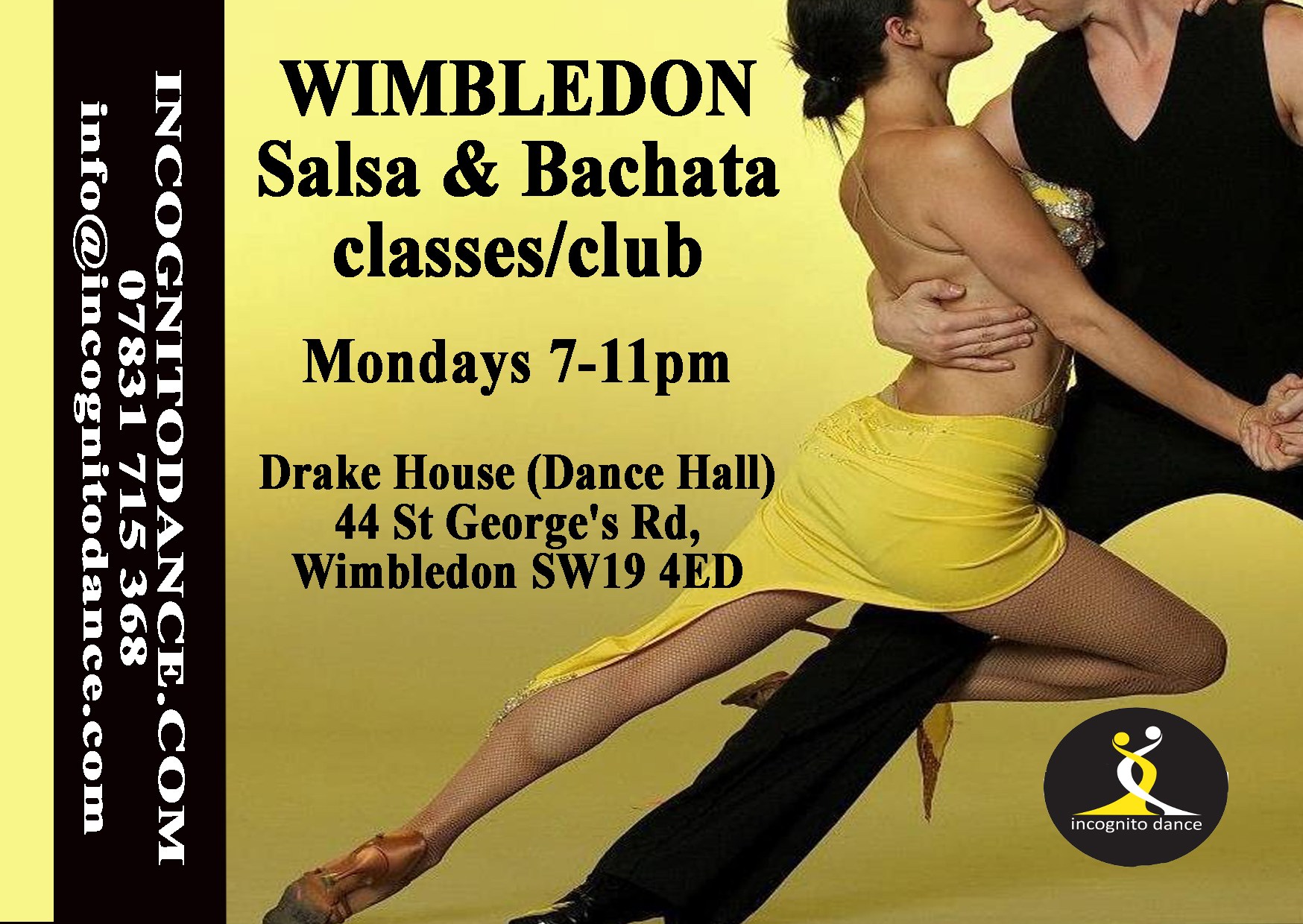 💃🕺Monday at Wimbledon Salsa & Bachata Club🕺💃