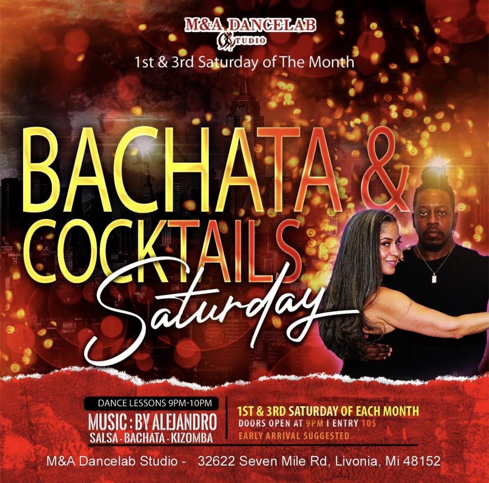 Bachata & Cocktails "Social Dance Saturday"
