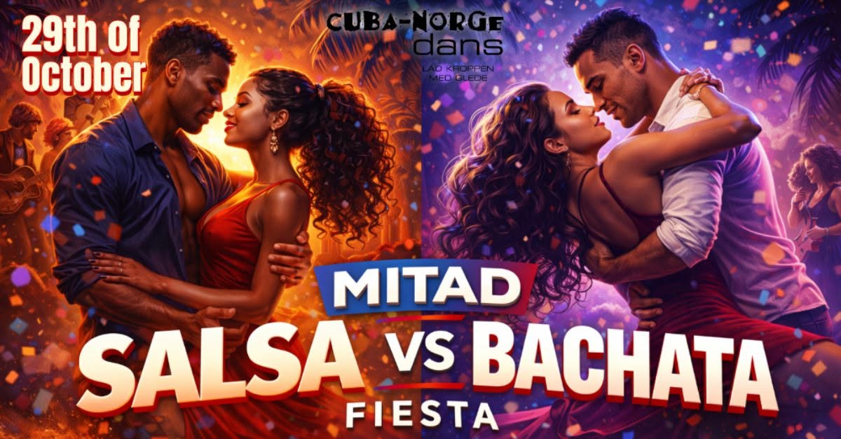 SALSA vs BACHATA PARTY 🕺💃Thursday, 29th of October💃🕺