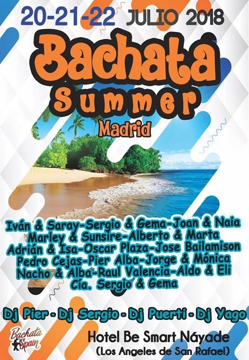 Bachata Summer Madrid 2018