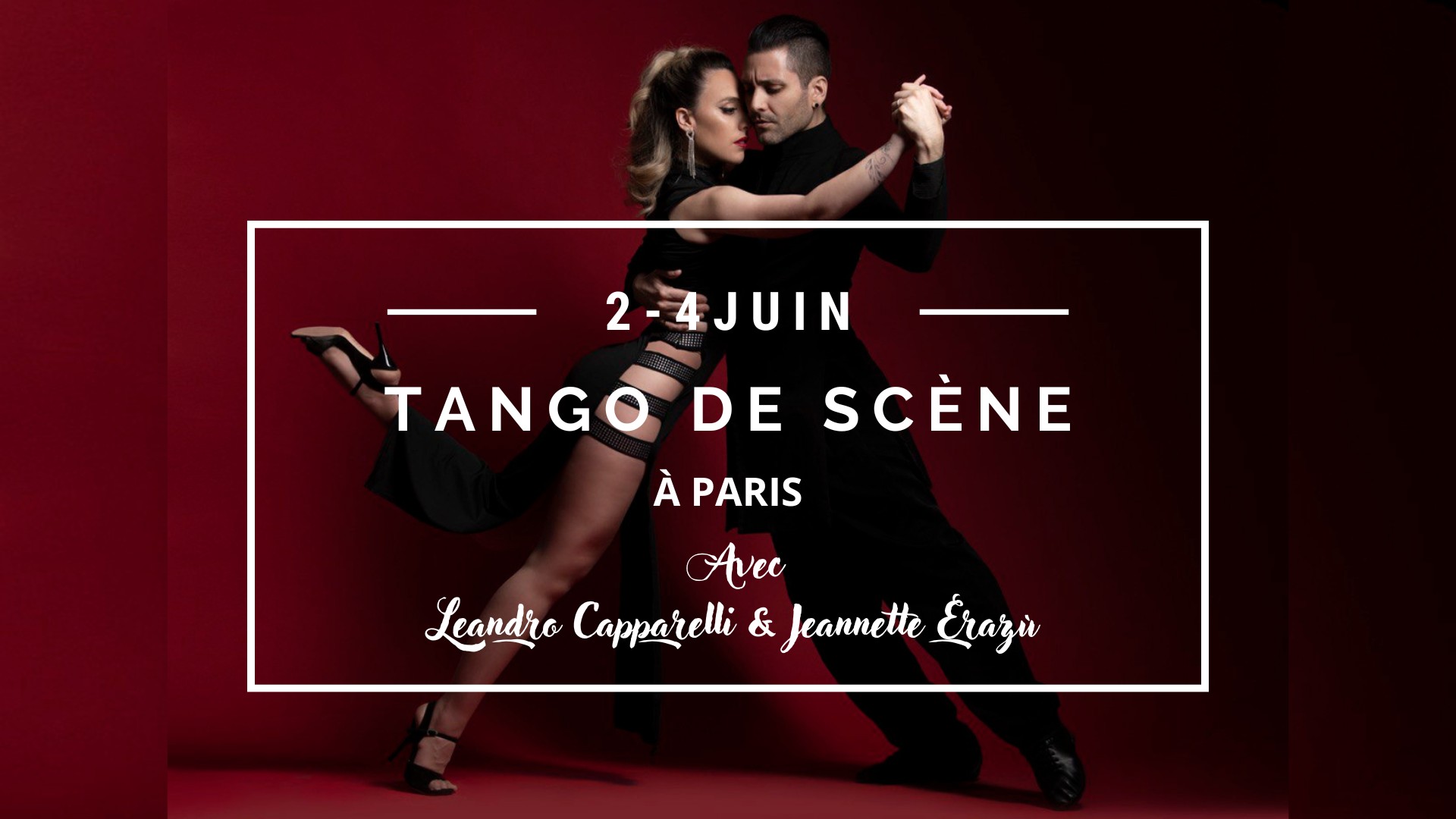 Stage Intensif de tango de scène avec Leandro Capparelli & Jeannette Erazú