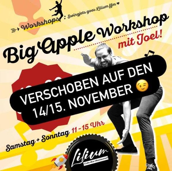 ‼️neuer Termin: Big Apple Workshop mit Joel
