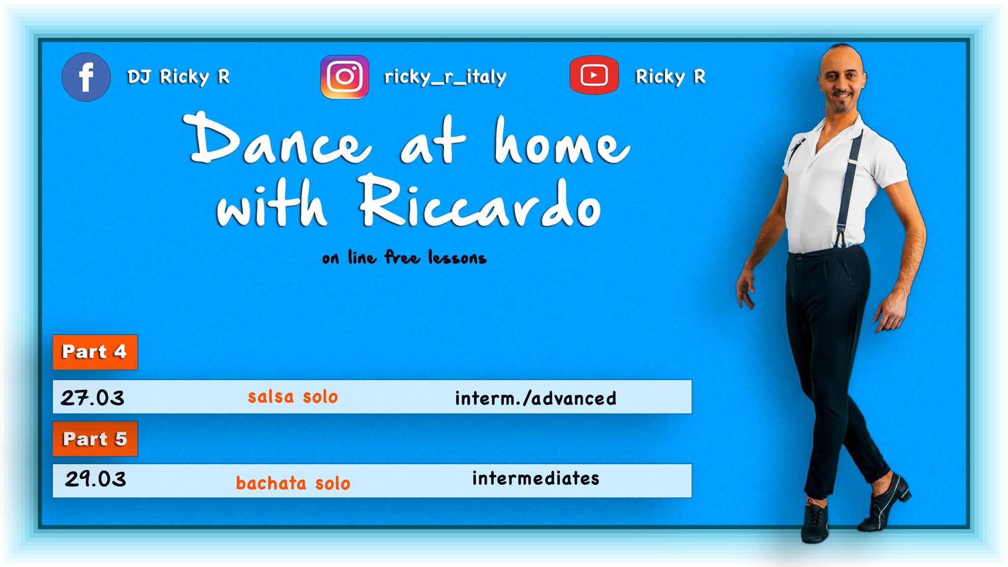 Dance at home with Riccardo Part 4-5