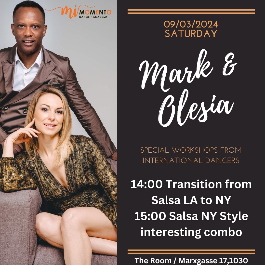 Special workshop from Mark and Olesia in Vienna!