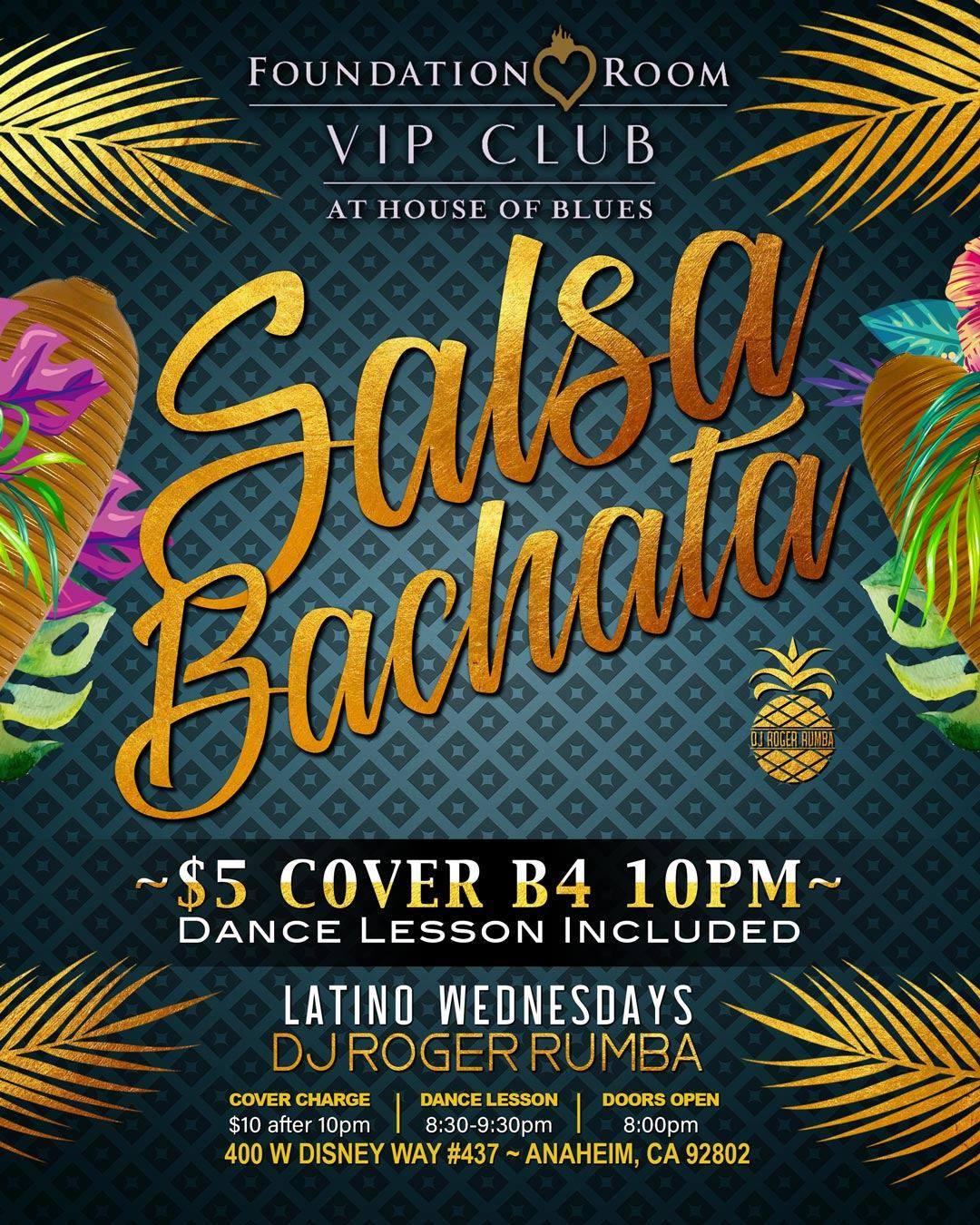 House Of Blues salsa bachata Empowered take over