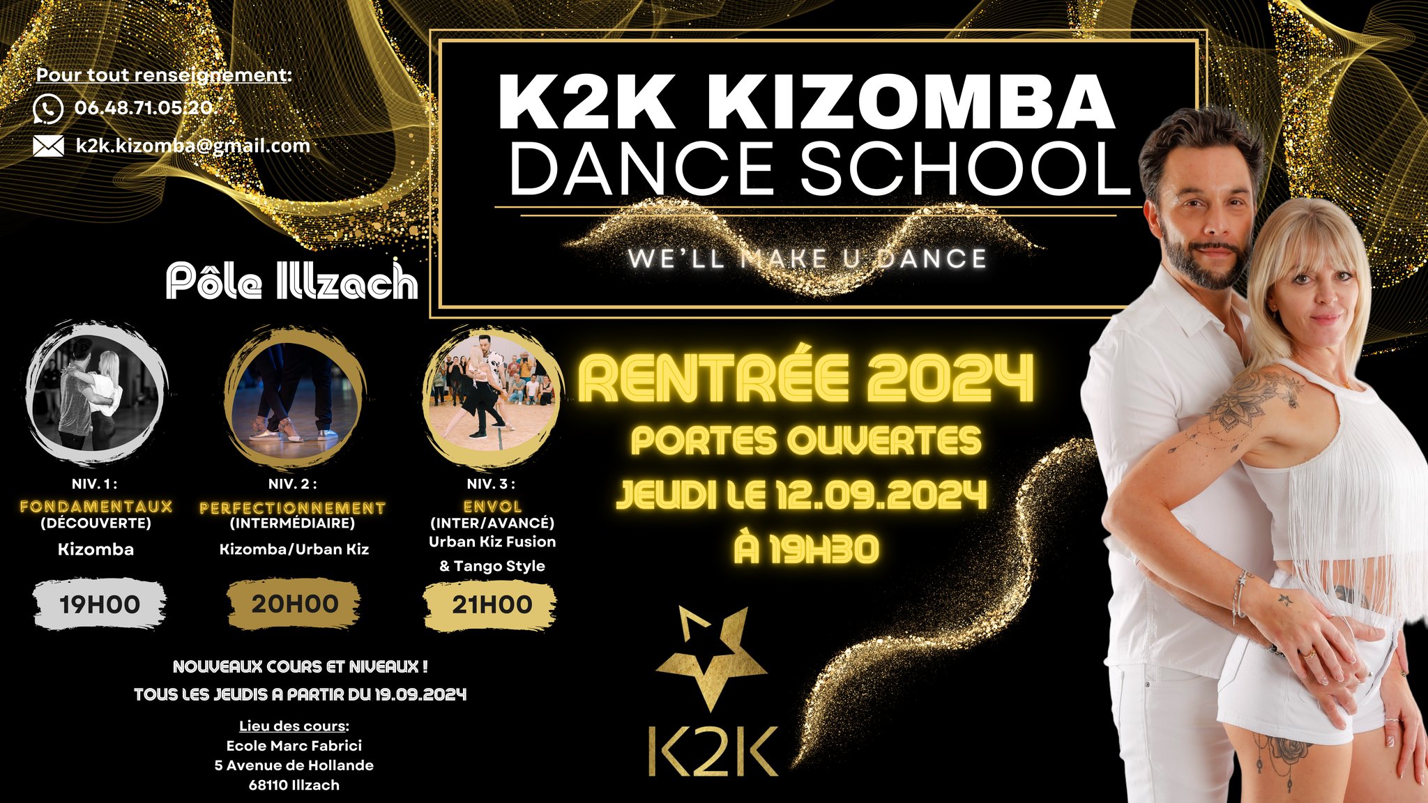 Portes Ouvertes K2K Kizomba Dance School Illzach