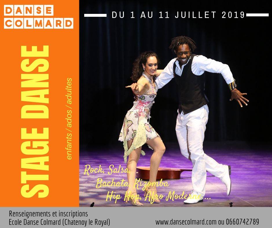 STAGE D'ÉTÉ du 1er au 11 Juillet 2019