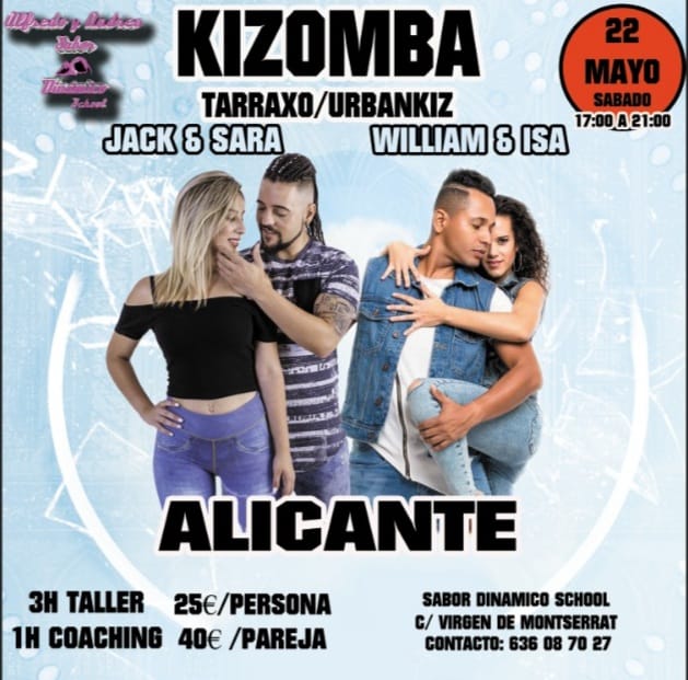 INTENSIVO KIZOMBA SPAIN EN ALICANTE