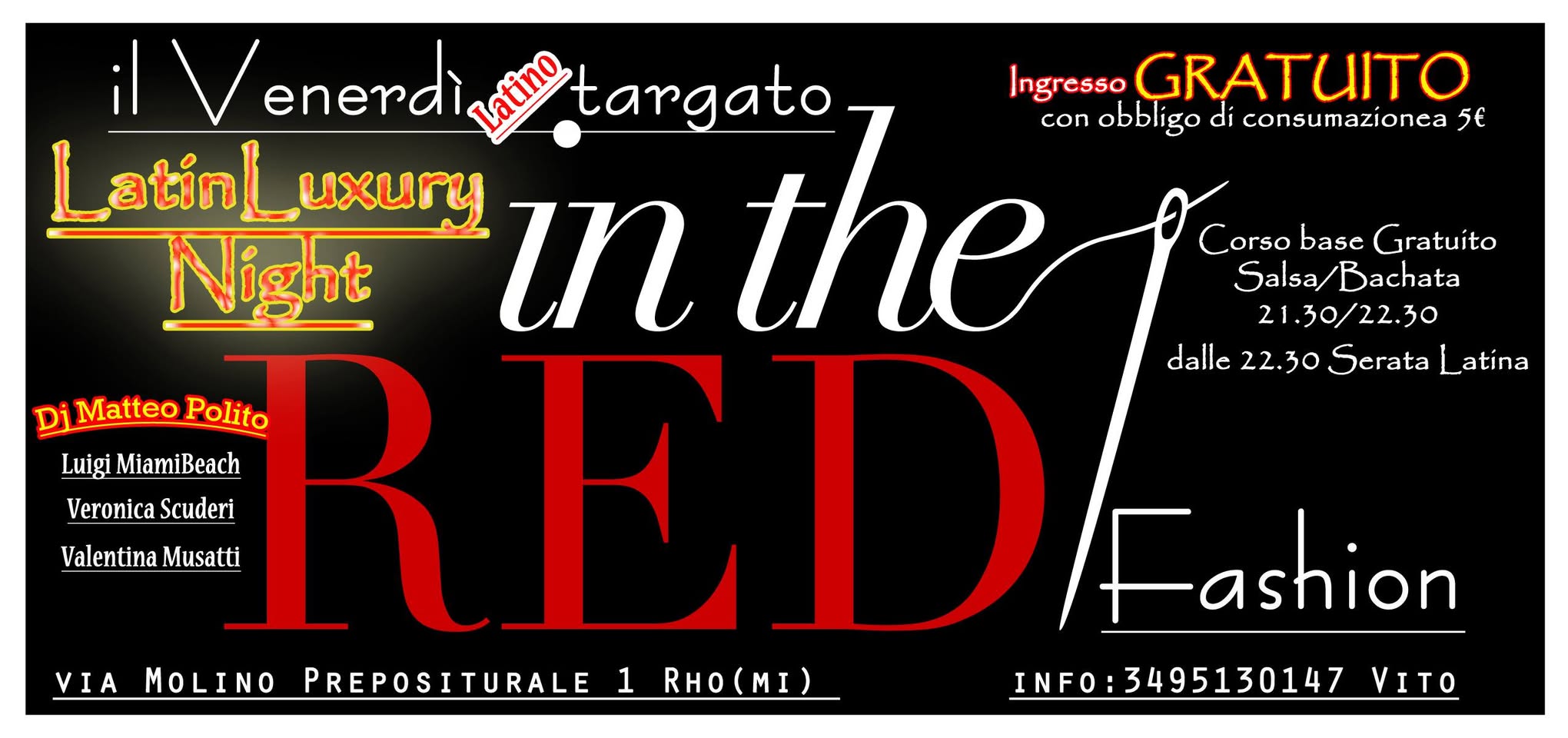 Venerdi LatinLuxury&RedFashion