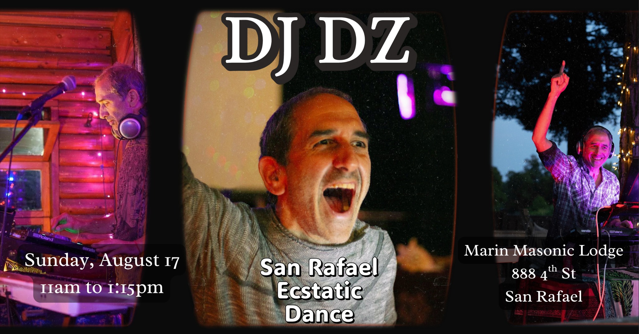 San Rafael Ecstatic Dance w DJ DZ