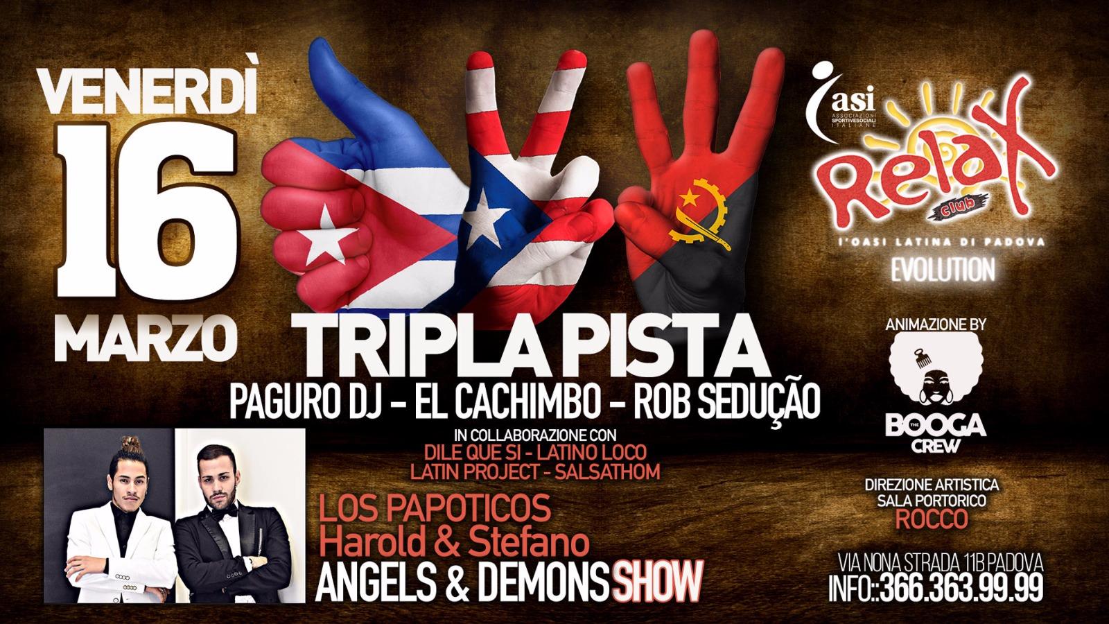 Tripla Pista: Cuba, Portorico, Kizomba - Show Los Papoticos