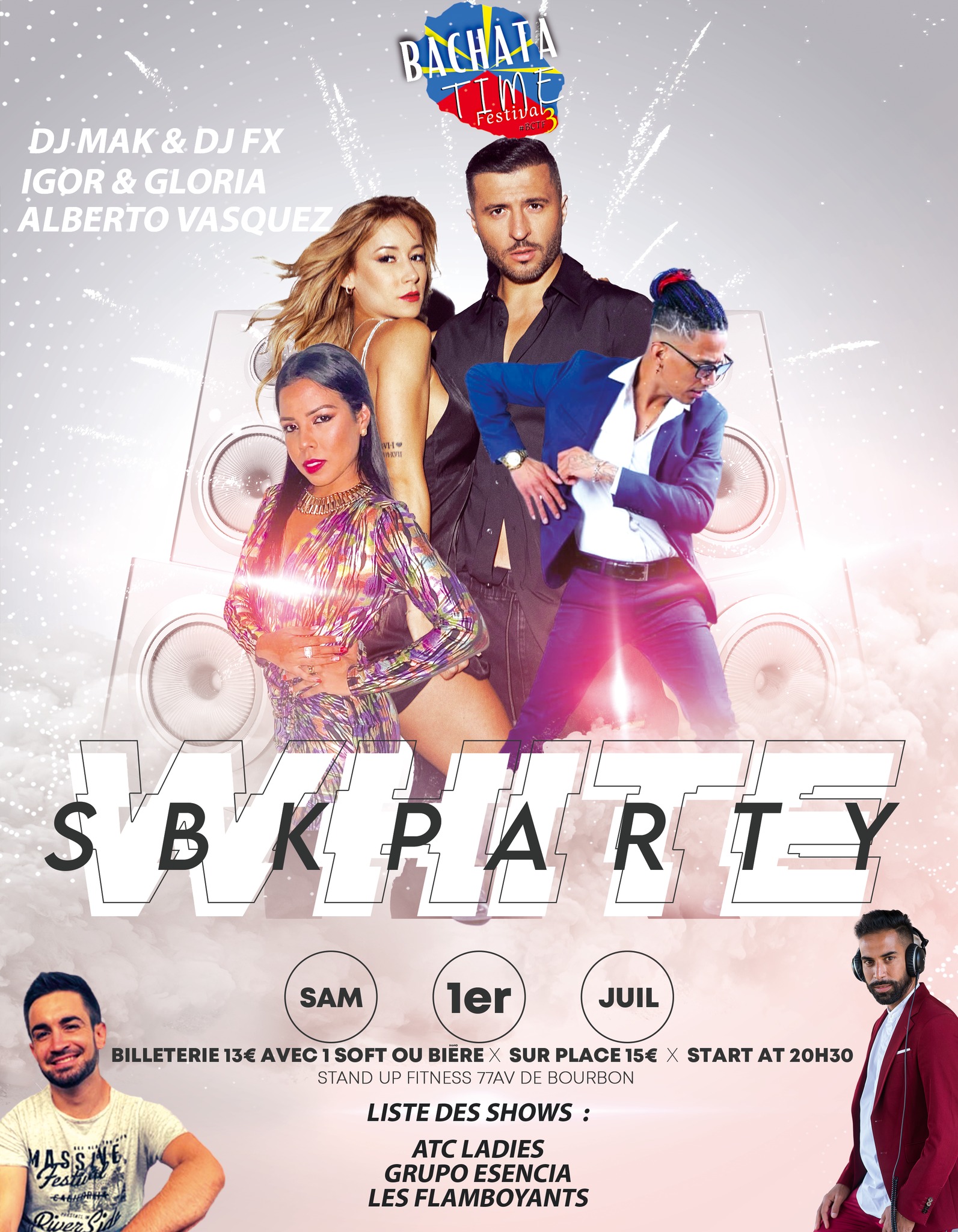 SOIRÉE BLANCHE SBK BACHATA TIME FESTIVAL