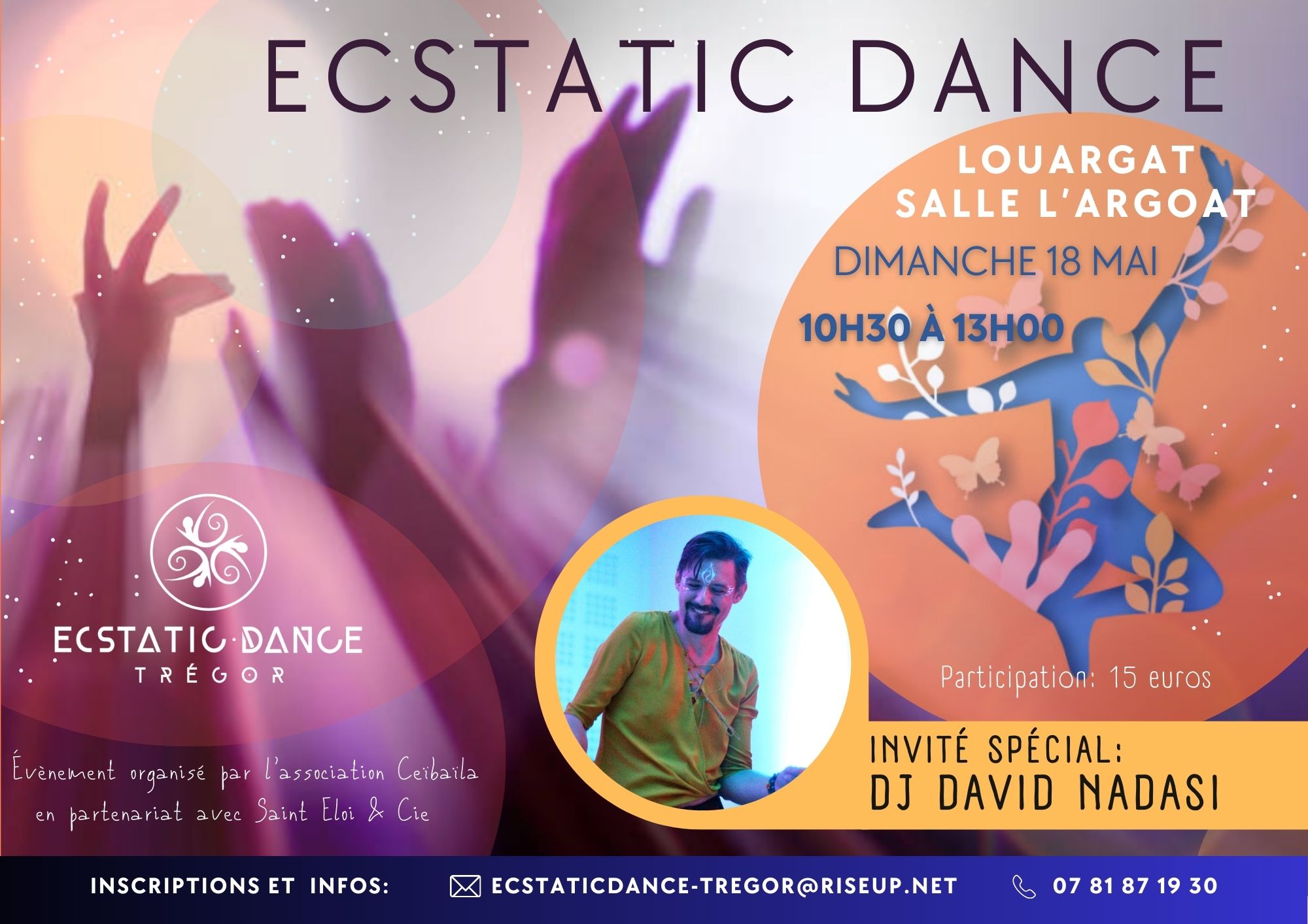 Ecstatic Dance à Louargat avec David Nadasi