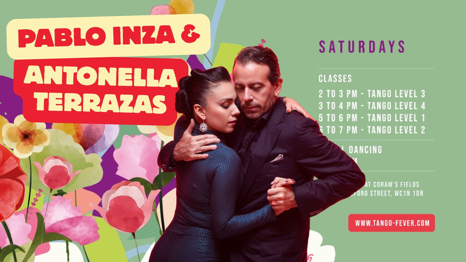 🔥 TANGO GARDEN - with PABLO & ANTONELLA ‼️