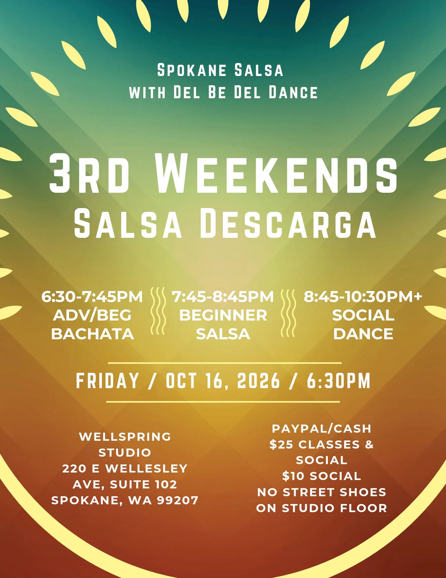 3rd Weekends Salsa Descarga