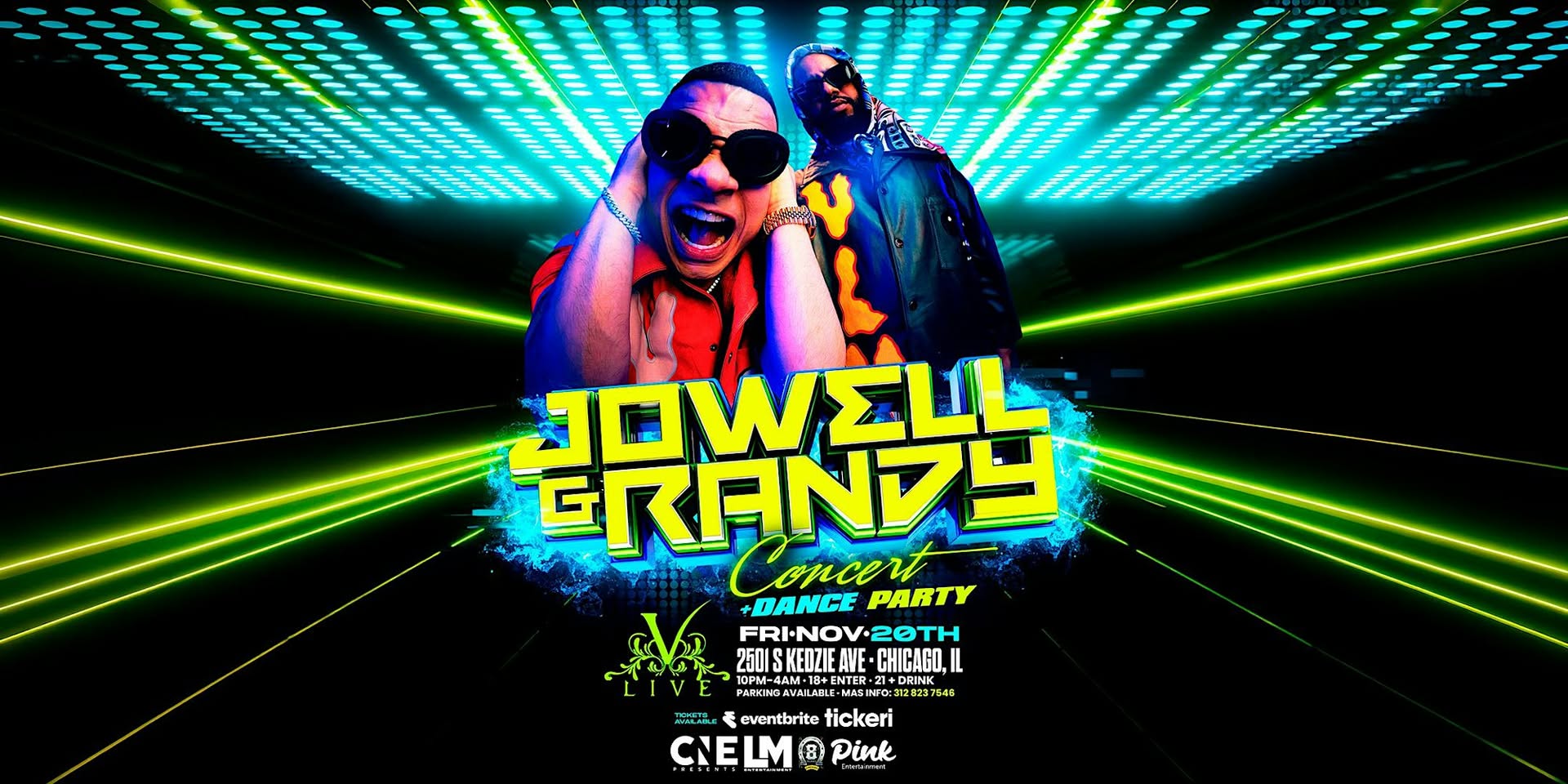 Jowell & Randy LIVE in Concert Latin Grammy-Nominated Reggaeton Legends