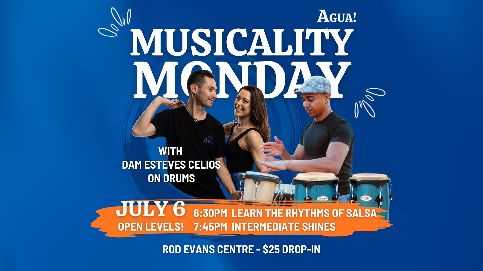 Musicality Monday - Dance with live drums