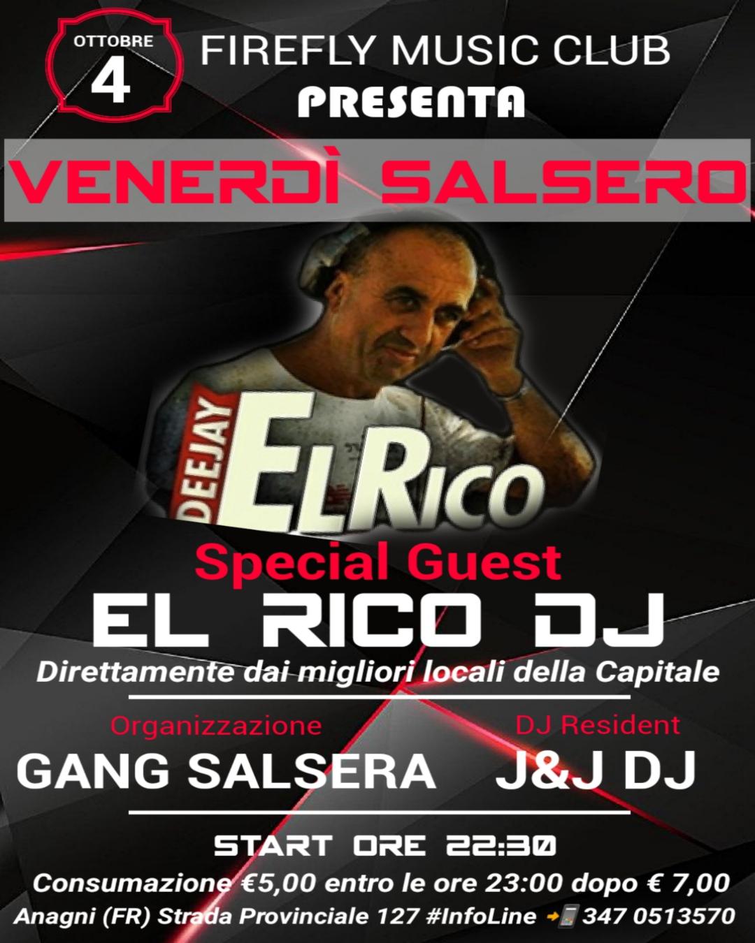 Venerdì' 04 Ottobre - Firefly Music Club